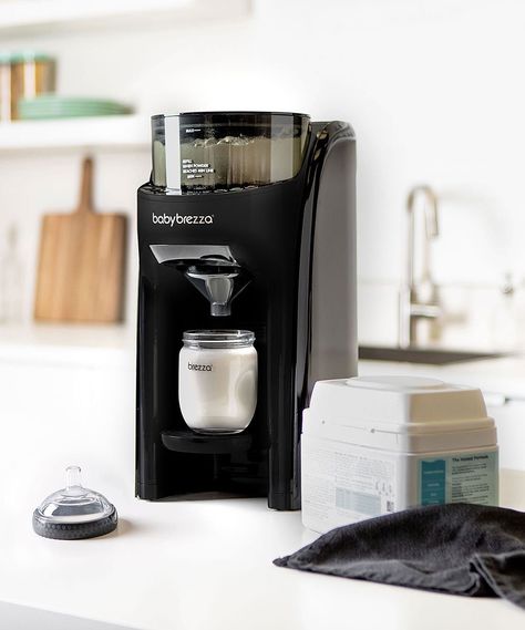 Discover great products at the best prices at Dealmoon. baby brezza Black Pro Advance WiFi Baby Formula Dispenser. Price:$299.99 at Zulily Baby Brezza Formula Pro, Formula Dispenser, Baby Brezza, Baby Formula, Bottle Sizes, Kids Items, Toy Organization, Baby Bottles, Drip Coffee Maker