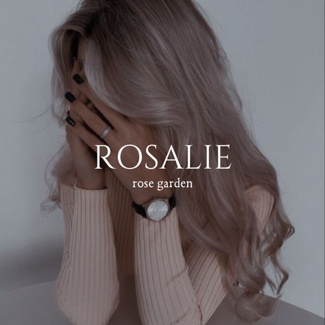 Rosalie Name Meaning, Rose Name Aesthetic, Names That Mean Rose, Rose Name Meaning, French Names Female With Meaning, French Female Names, Pretty Female Names, French Names Female, Rosalie Name