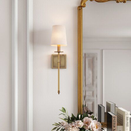 Kelly Clarkson Home Jillian 1 - Light Dimmable Warm Brass Wallchiere | Wayfair Kelly Clarkson Home, Classic Chandelier, Geometric Chandelier, Wayfair Furniture, Traditional Chandelier, Drum Chandelier, Kelly Clarkson, Lighting Products, Lantern Lights