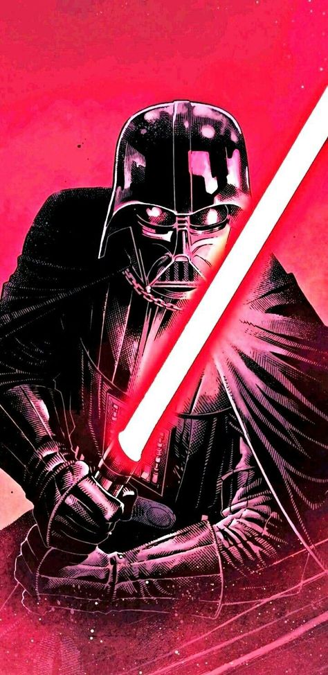 DARTH VADER Darth Vader Comic, Darth Vader Wallpaper, Happy Star Wars Day, Anakin Vader, Darth Vader Star Wars, Star Wars Background, Star Wars Sith, Dark Vador, Heroic Fantasy