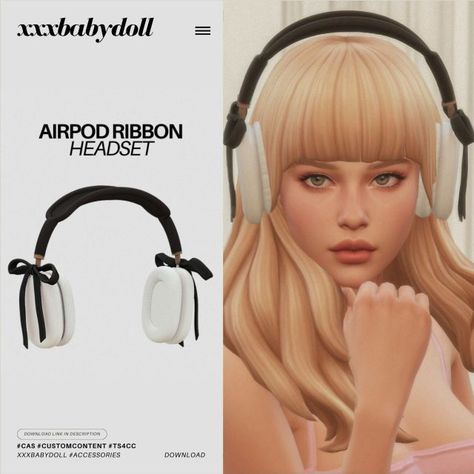 Cc Headphones Sims 4, Sims4 Cc Headphones, Sims Headphones Cc, Sims4 Headphone, Sims Headphones, Ts4 Headphones Cc, Sims 4 Pearl Cc, Sims 4 Airpods Max Cc, Sims 4 Airpods