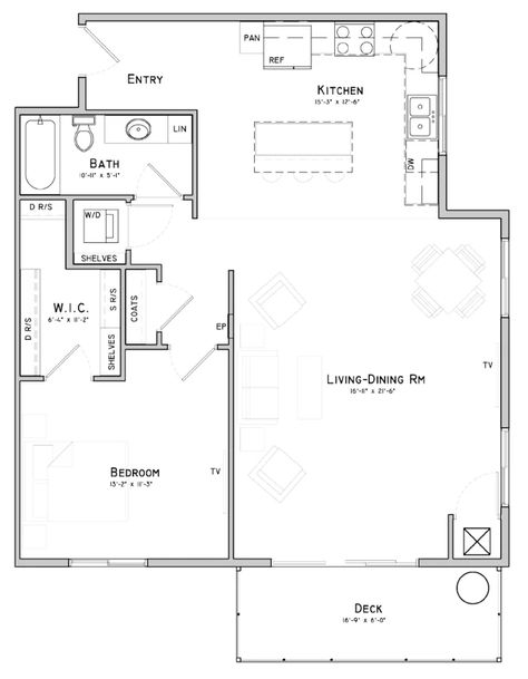 One bedroom layout-Mimosa floor plan Bedroom Guide, Studio Floor Plans, Studio Layout, One Bedroom Flat, Bedroom Layout, Apartment Floor Plan, Bedroom Floor Plans, Apartment Layout, Studio Room