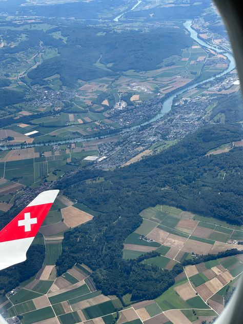 Swiss Air Flight Aesthetic over Kanton Zurich Flight Aesthetic, Swiss Air, Summer Aesthetics, Air Flight, Italian Summer, Zurich, Airplane View, Flight, Instagram Photos