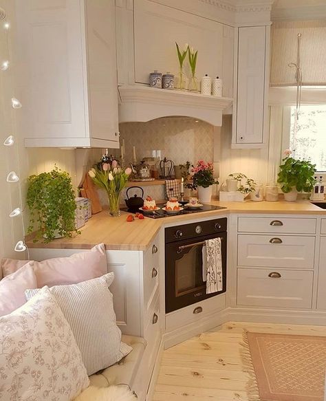 Corner Stove, Interior Modern, Cute House, Dream House Interior, Dream House Decor, Design Case, Country Kitchen, Dream Home Design, Home Decor Kitchen