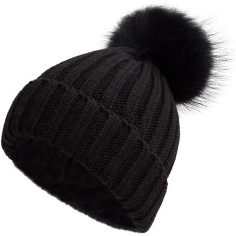 Warm Beanie Hat:The Knit Hat Is Made Of 100% Soft Acrylic,With Faux Fur Pompom On The Top Of The Hat Which Is Thick And Comfortable. Can Make You Feel Warm And Fashion. One Size Fits Most: Beanie For Women With Elastic, One Size With Good Stretch, Fit Most People Head Size. About The Pom Pom:This Puff Ball Is Bigger,Super Cute And Removable.When You Receive This Pom Pom Beanie,You Can Blow The Fur Pom Pom With The Hair Dryer And Shake It,The Fur Will Become Fluffy. Use For:It Can Be Used As A To Skater Beanie, Black Winter Hat, Hats Cute, Harley Davidson Hats, Beanie With Pom Pom, Slouch Beanie Hats, New York Yankee Hat, Pom Pom Beanie Hat, Black Harley Davidson