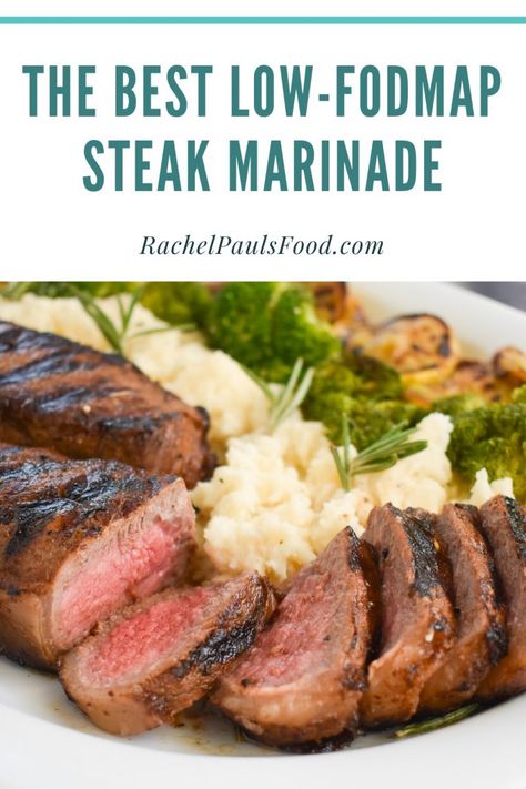 Low Fodmap Steak Marinade, Fodmap Seasonings, Fodmap Condiments, Low Fodmap Dinner, Gut Food, Fructose Intolerance, Ibs Friendly Food, Fod Map, Fodmap Recipes Dinner