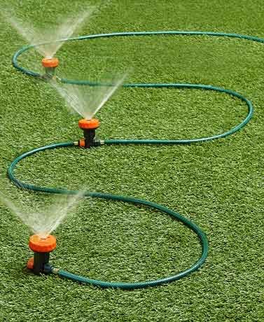 Sprinkler System Diy, Fun Garden Decor, Lawn Sprinkler System, Fire Tools, Narrow Garden, Sprinkler Irrigation, Garden Sprinklers, Diy Lawn, Drill Brush