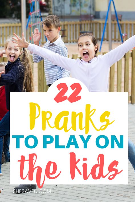 Funny April Fools Pranks For Kids, April Fools Jokes For Kids, April Fools For Kids, Pranks On Teachers, April Fools Pranks For Kids, Funny April Fools Jokes, April Fools Tricks, April Fools Day Pranks, Practical Jokes Pranks