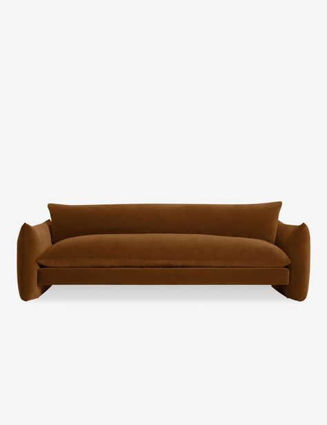 Banks Low Profile Sofa Colombian House, Cognac Sofa, Sofa Cognac, Upstate House, Hey Sister, Hamilton Sofa, Low Profile Sofa, Burled Wood Furniture, Lake Washington