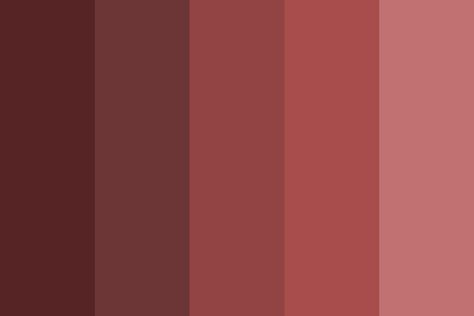 Shades of Maroon Color Palette Maroon Color Palette, Maroon Aesthetic, Shades Of Maroon, Maroon Colour, Black Color Palette, The Color Red, Hex Color Palette, Red Colour Palette, Brown Color Palette