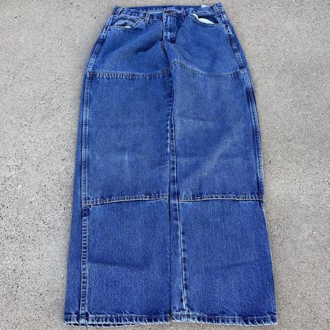 Y2K Dickies Baggy Double Knee Jeans One of my... - Depop Double Knee Jeans, Let Go, Y2k Vintage, Blue, Quick Saves