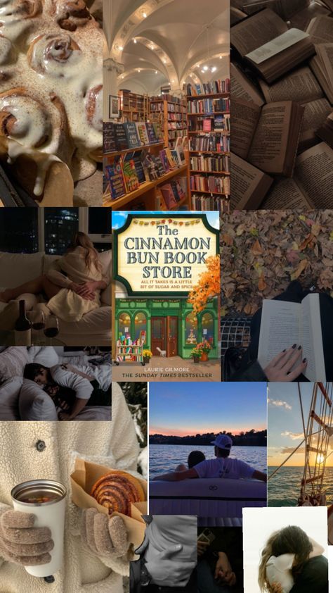 Book Characters Aesthetic, Characters Aesthetic, Cinnamon Bun, Books Coffee, Cinnamon Buns, Character Aesthetic, Book Characters, Romance Books, Bookstore