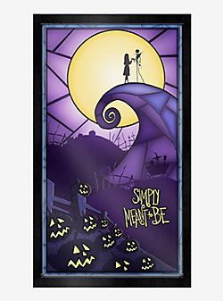 Simply Meant To Be, Stained Glass Wall Art, The Nightmare Before Christmas Jack, Christmas Jack Skellington, Nightmare Before Christmas Jack, Unique Diy Gifts, Jack And Sally, The Nightmare Before Christmas, The Nightmare