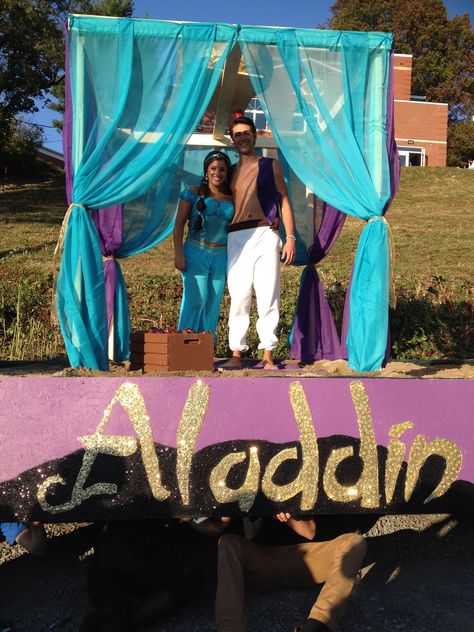 Trunk Or Treat Aladdin Theme, Alladin Trunk Or Treat, Aladin Trunk Or Treat Ideas, Aladdin Float Ideas, Aladdin Trunk Or Treat Ideas, Trunk Or Treat Aladdin, Aladdin Trunk Or Treat, Aladdin Parade Float, Aladdin Diy Decor