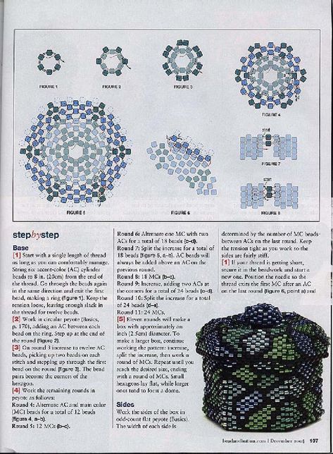 Beaded Snowflakes Ornament, Bead Bottle, Seed Bead Projects, 3d Beading, Beaded Braclets, Seed Bead Crafts, Beadwork Tutorial, Bead Weaving Tutorials, Beaded Things