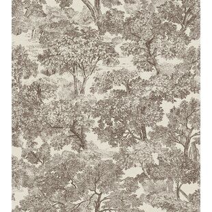 Brown Toile, Black Toile, Toile Wallpaper, 5 Wallpaper, Office Wallpaper, Interior Windows, Forest Wallpaper, Tree Wallpaper, Small Leaf