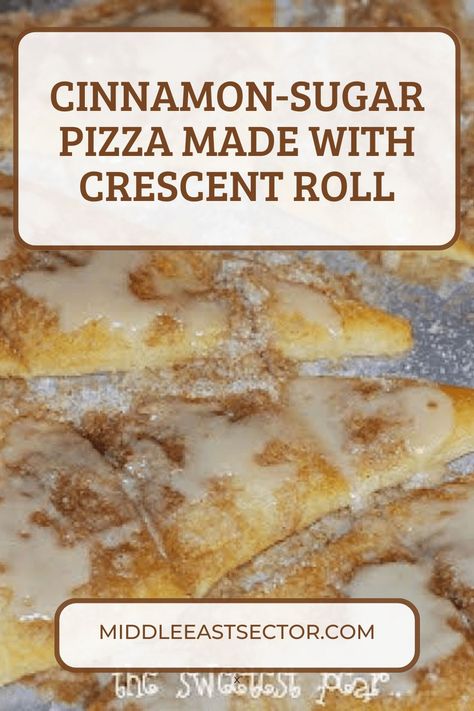 I love anything with cinnamon sugar. The aroma is so enticing, especially with butter and cinnamon. I make these soft cinnamon rolls for breakfast on weekends and my family loves it. This recipe is fairly simple, the key to getting a great texture is by making a perfect crumb. Ensure the butter is cold and Pizza Crescent Roll, Cinnamon Sugar Crescent Rolls, Breakfast Pizza Crescent Roll, Crescent Roll Dessert, Breakfast Pizza Recipe, Crescent Recipes, Cake Homemade, Crescent Roll Recipes, Crescent Roll Dough