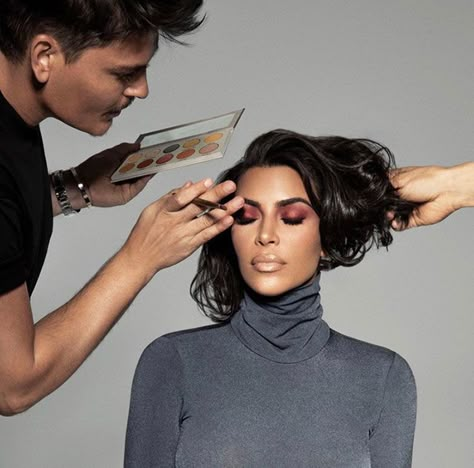 The Second Mario x KKW Beauty Collection is Almost Here Makeup Education, Makeup Artist Shoot, Make Up Artist, Make Up Artist Photoshoot, Makeup Artist Branding Shoot, Makeup Artist Branding Photoshoot, Hair And Makeup Artist Branding, Makeup Artist Marketing, Hoco Makeup Looks