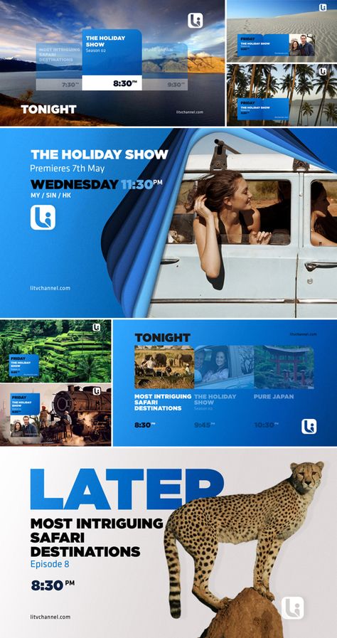 style frames - motion graphics LI TV RE-PITCH 2014 on Behance Landscape Layout, Landscape Gardening, Channel Branding, Lower Thirds, Text Logo Design, Publicidad Creativa, Motion Graphics Inspiration, Tv Design, Presentation Layout