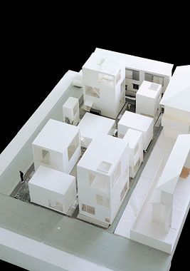 moriyama-house_SANAA 1_Ryue-Nishizawa_kazuyo-sejima_13 Sanaa Architecture, Moriyama House, Kazuyo Sejima, House Tokyo, Ryue Nishizawa, Architecture Models, Archi Design, Architectural Model, Arch Model