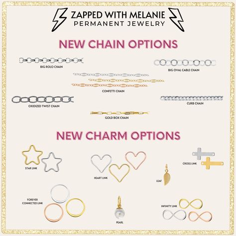 Zapped With Melanie - Permanent Jewelry by Melanie Golden Artisan Jewe – Melanie Golden Jewelry Midland Texas, Easy Magic, Permanent Jewelry, Bring A Friend, New Charmed, Golden Jewelry, Facebook Event, Forever Jewelry, West Texas