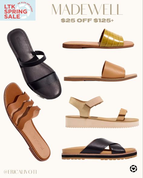 LTK Spring Sale starts tomorrow! $25 off $125 at Madewell only when you shop through the LTK APP✨ #LTKSpringSale #LTKsalealert #LTKunder50 #madewell #springstyle #sandals @liketoknow.it #liketkit http://liketk.it/3cqaV Madewell Sandals, Spring Sale, Slide Sandals, Slip On Sandal, Madewell, Mule Shoe, Spring Fashion, Sandals