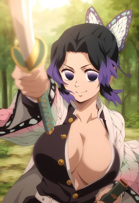 Shinobu Kocho, Anime Girlxgirl, Cute Anime Pics, Kimetsu No Yaiba, Drawing Base, Anime Poses, Slayer Anime, Otaku Anime, Anime Demon