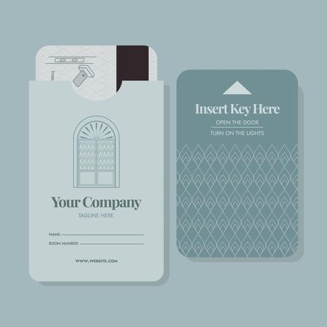 Hotel Key Design, Hotel Card Key, Hotel Card Design, Hotel Key Card Design, Key Card Design, Hotel Logo Design Ideas, Hotel Room Key, Brand Collateral, Hotel Key Cards