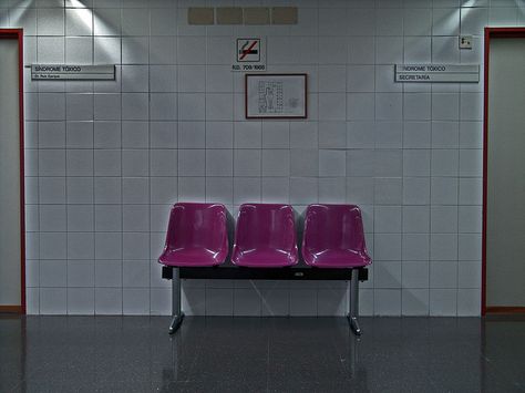 Waiting room   via Flickr White Waiting Room, Waiting Room Aesthetic, Felix From Stray Kids, Hospital Waiting Room, Waiting Room Design, Dreamcore Weirdcore, Waiting Area, After Life, All Alone