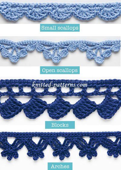 20 + Crochet Free Edging Patterns You Should Know - Page 2 of 4 Crochet Edging Patterns Free, Crochet Blanket Edging, Háčkované Lemy, Crochet Border Patterns, شال كروشيه, Crochet Edging Patterns, Bunny Crochet, Crochet Lace Edging, Crochet Lace Pattern