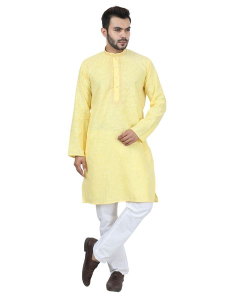 Armaan Ethnic Wear is an Indian Ethnic Wholesale Brand based in Delhi India. We have huge variety of indian Kurta Pajama, Sherwani, Indo-Western, Kurta-Jackets, Pathani Suit, etc. We have all types of ethnic wear for men and kid's. Call on +91-9560818260 Traditional Yellow Sherwani Straight Kurta, Bollywood Style Yellow Jamawar Kurta, Yellow Bollywood Jamawar Kurta, Diwali Yellow Jamawar Kurta, Kurtas For Men Style Indian Yellow, Indian Kurta, Delhi India, Pajamas, High Neck Dress