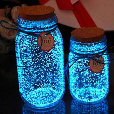 Diy Galaxie, Glow Bottle, Diy Galaxy Jar, Galaxy Jar, Glow In Dark Party, Bright Paint, Diy Glow, Diy Star, Diy Galaxy