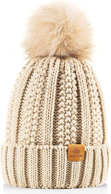 Womens Beanie, Cable Knit Beanie, Cable Knit Hat, Beanie Hats For Women, Winter Hats For Men, Crochet Cap, Page One, Womens Winter, Women's Beanie