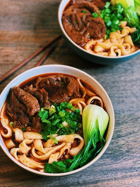 Taiwanese Beef Noodle Soup, Tiffy Cooks, Noodle Soup Recipe, Chinese Cooking Wine, Beef Noodle Soup, Taiwanese Food, Noodle Soup Recipes, Beef And Noodles, Chinese Cooking