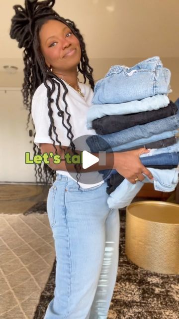 Brittney Jones on Instagram: "I get ALOT of questions about my jeans. I finally got around to this video I have been planning for a year." About Me Questions, A Year, How To Plan, Let It Be, On Instagram, Instagram