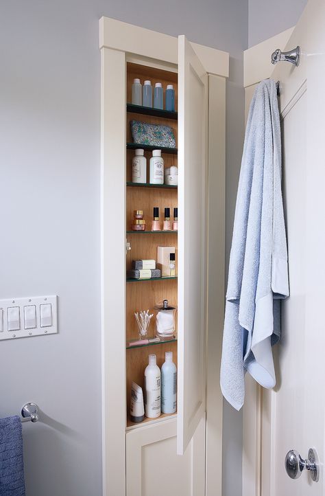 Bathroom Storage Solutions, Small Bathroom Storage, Basement Bathroom, Small Bathroom Ideas, Upstairs Bathrooms, Bathroom Redo, Girls Bathroom, Bathroom Renos, Bath Remodel