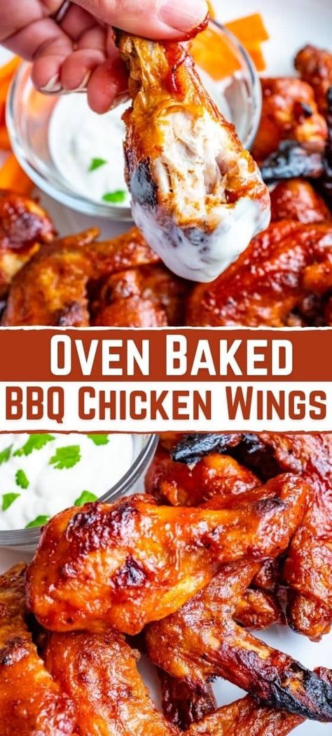 How To Make Oven Baked BBQ Chicken Wings Best Bbq Chicken Wings Oven Baked, How To Make The Best Chicken Wings, Barbeque Chicken Wings In The Oven, Baked Wing Ding Recipes, Wings In Oven How To Cook, Easy Oven Chicken Wings, Baked Chicken Wingettes Ovens, Baked Chicken Wings Oven Easy, Chicken Wings Barbecue Recipe