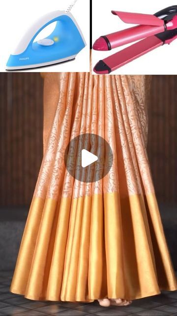 Saree Box Folding Images, Sari Pleats, Saree Tips, Box Folding, Drape Sarees, Pleated Saree, Saree Draping, Indian Fashion Saree, Drape Saree