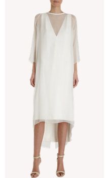 Juan Carlos Obando Sheer Overlay Dress #LWD #barneysnewyork http://fashionforum111.blogspot.com/ Women's Winter Outfit, Sheer Overlay Dress, School Event Dress, Organza Material, Global Dress, Women's Outfits By Occasions, Dress Modern, Event Dress, School Event