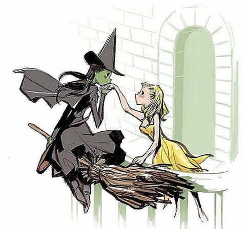 I like your whole face Wicked Drawings, Thanks For Your Kindness, Wicked Fanart, Wicked The Musical, Aldnoah Zero, Elphaba And Glinda, Wicked Musical, Musical Art, My Drawings