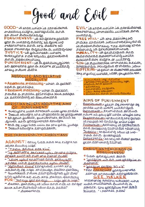 #Religion #philosophy #ethics #gcse #eduqas #religioustudies #goodandevil                               Thank you so much for saving my mind map! I hope it helps you all through your exams🤍 Philosophy And Ethics Gcse, Philosophy Notes Student, Gcse Religious Studies Revision, Philosophy And Ethics Aesthetic, A Level Philosophy, Philosophy Study Notes, Religious Studies Revision Notes, Philosophy Notes Aesthetic, History Gcse Revision Notes