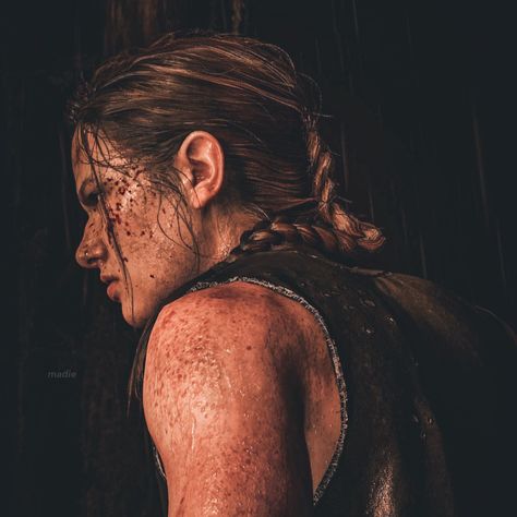 The Last Of Us Abby Anderson, Abby Tlou Wallpaper, Abby Anderson Muscles, Ellie And Abby Tlou, Abby Anderson The Last Of Us, Abby Anderson Aesthetic, Abby The Last Of Us, Abby Tlou, Abby Anderson