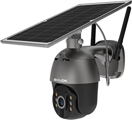 Amazon.com : S600 3G/4G LTE Outdoor Solar Powered Cellular Security Camera Wireless,Pan Tilt 360°View Spotlight,1080p Night Vision,2 Way Talk,PIR Motion Sensor,No WiFi,Soliom : Electronics Solar Camera, Ptz Camera, Wireless Security Cameras, Outdoor Camera, Wifi Camera, Security Camera System, Security Cameras For Home, Surveillance Cameras, Solar Battery