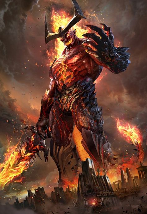 Demon God, God Of Fire, Fire Giants, Marvel Knights, Bd Art, Marvel Villains, Dark Elf, Arte Fantasy, Norse Mythology