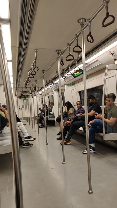 Delhi Metro Snaps, Delhi Metro Aesthetic, Metro Snap, Delhi Places, Delhi Photos, Chennai Metro, Jeep Images, Snapchat Photos, Metro Pictures