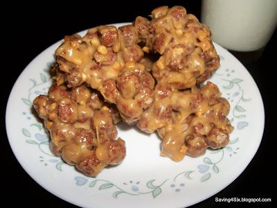 Peanutty Cocoa Puffs | Saving 4 Six Coco Puffs Recipe, Cereal Treat Bars, Peanut Butter Cereal Bars, Cocoa Puffs Cereal, No Bake Recipe, Cocoa Puffs, Peanut Butter Candy, Chunky Peanut Butter, Puff Recipe