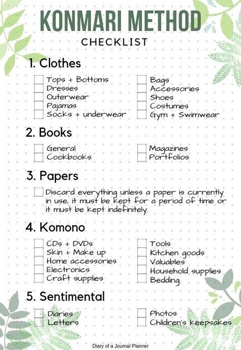 the Konmari checklist pdf, the life changing magic of tidying up pdf Tidying Tips, Mari Kondo, Konmari Checklist, Konmari Organizing, Marie Kondo Organizing, Organiser Son Dressing, Car Organization, Konmari Method, Declutter Your Life