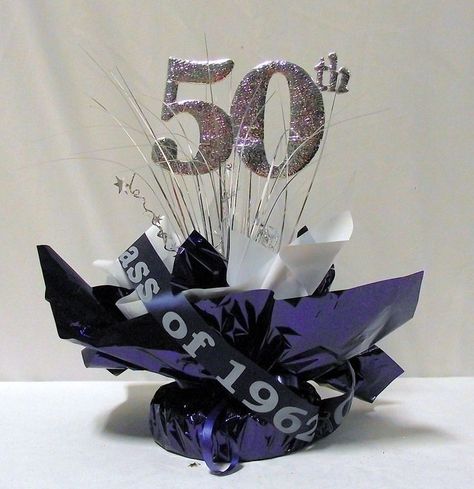 50th High School Reunion, School Reunion Decorations, Class Reunion Favors, Class Reunion Planning, 50th Class Reunion Ideas, Cheap Baby Shower Favors, Reunion Centerpieces, High School Class Reunion, Class Reunion Decorations