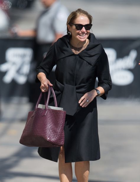 Katie Couric (Bottega Veneta Cabat Tote) Bottega Veneta Cabat Bag, Celebrity Handbags, Bottega Veneta Handbag, Fendi Mini, Bottega Veneta Bag, Katie Couric, Celebrity Design, My Purse, My Money