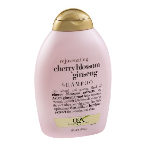 OGX Rejuvenating Cherry Blossom Ginseng Shampoo Ogx Shampoo, Using Dry Shampoo, Salon Shampoo, Dry Curly Hair, Bamboo Extract, Shampoo And Conditioner Set, Best Shampoos, Love Free, Frizz Control